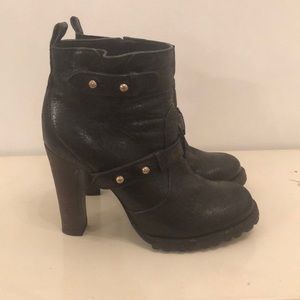 Tory Burch high heel Moto boots